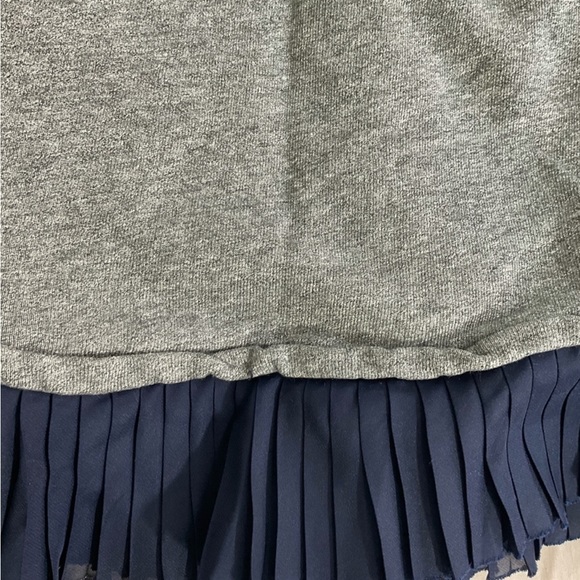 J. Crew top ruffle trim sweatshirt womens Lg - Picture 5 of 6